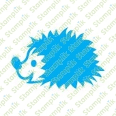 Clear stamp hedgehog
