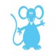 Clear stamp mouse