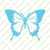 Clear stamp butterfly