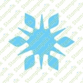 Clear stamp snowflake 21
