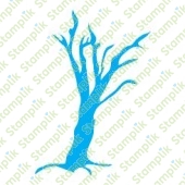 Transparentní razítko suchý strom