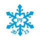 Clear stamp snowflake as pf 2012