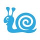 Clear stamp snail