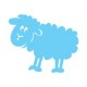 Clear stamp sheep