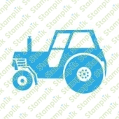Clear stamp tractor